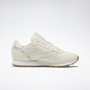 Reebok Classic Leather Turnschuhe Damen - Weiß - DE 863-GHE